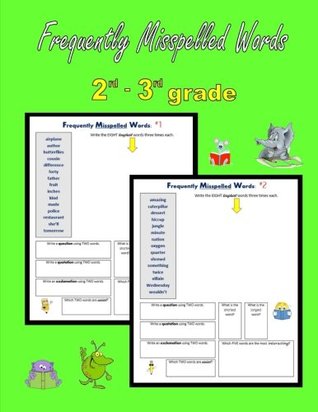 Read Frequently Misspelled Words (2nd grade - 3rd grade) - C. Mahoney file in PDF