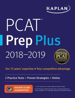 Download PCAT Prep Plus 2018-2019: 2 Practice Tests   Proven Strategies   Online - Kaplan Test Prep file in PDF