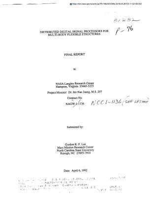 Download Distributed Digital Signal Processors for Multi-Body Flexible Structures - National Aeronautics and Space Administration | PDF