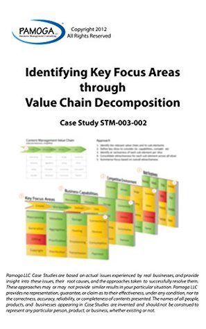 Read Online Identifying Key Focus Areas through Value Chain Decomposition (Pamoga LLC Book 6) - Paul Ambruso file in PDF