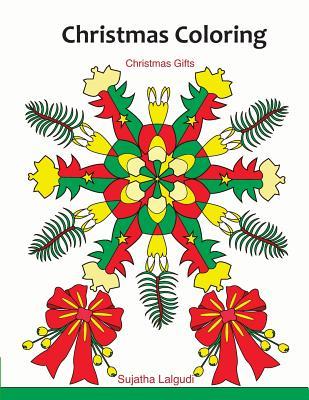 Read Online Christmas Coloring: Christmas Gifts: Stocking Stuffers, Mandalas, Adult Coloring - Sujatha Lalgudi | PDF