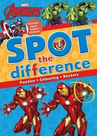 Download Marvel Avengers Spot the Difference: Includes Super Reward Stickers! (Spotthedifference Puzzle Fun) - Marvel | PDF