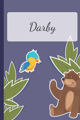 Download Darby: Personalized Notebooks - Sketchbook for Kids with Name Tag - Drawing for Beginners with 110 Dot Grid Pages - 6x9 / A5 size Name Notebook - Perfect as a Personal Gift - Planner and Journal for kids -  | PDF
