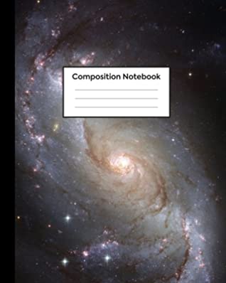 Read Online Composition Notebook: College Rule, Spiral Galaxy in Outer Space - Journal for Girls and Boys, Kids, School, Students and Teachers - 8 x 10, 100 College Ruled Pages -  file in ePub